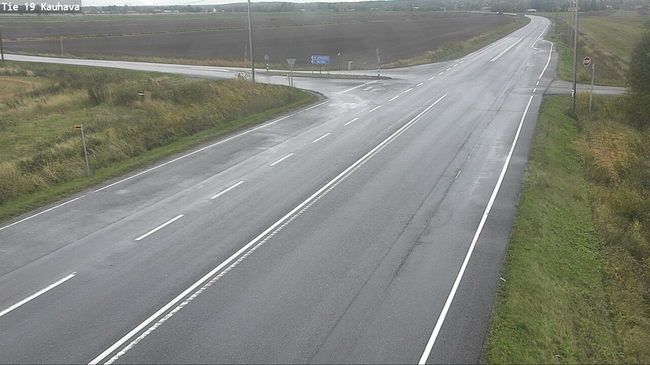 Weather Camera Image Road 19 Kauhava, Kauhava, Etelä-Pohjanmaa
