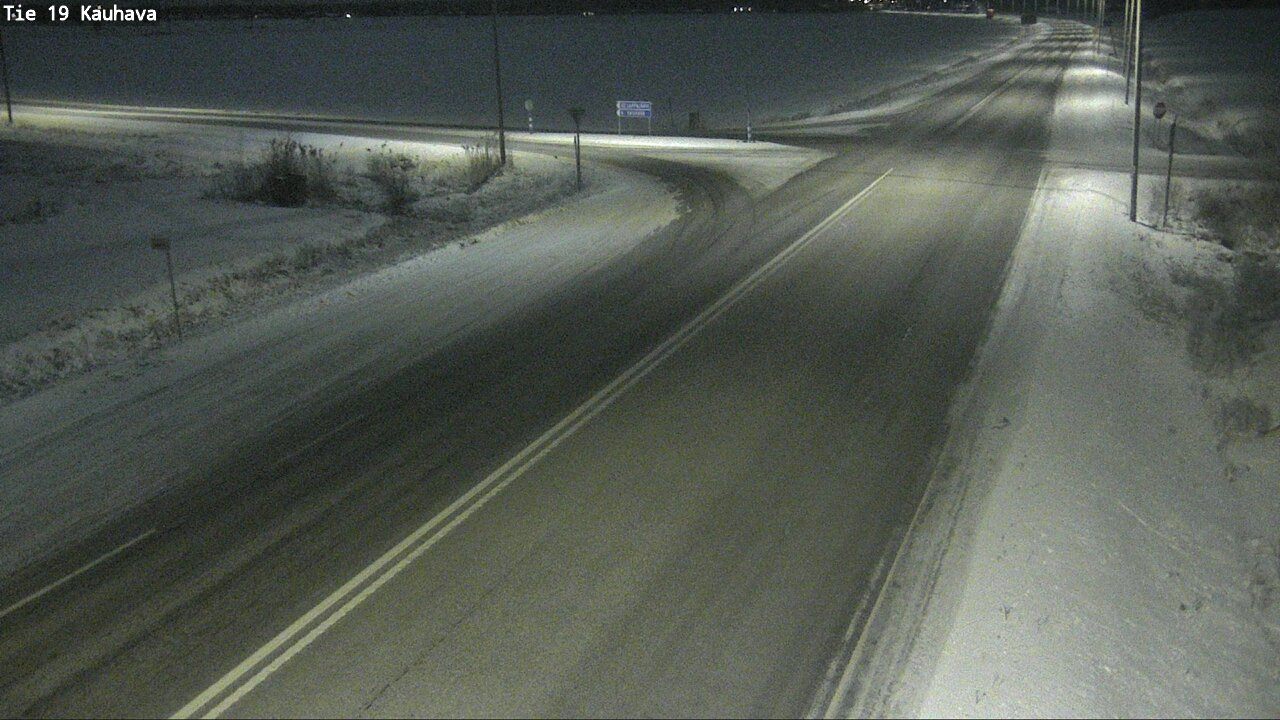 Weather Camera Image Road 19 Kauhava, Kauhava, Etelä-Pohjanmaa