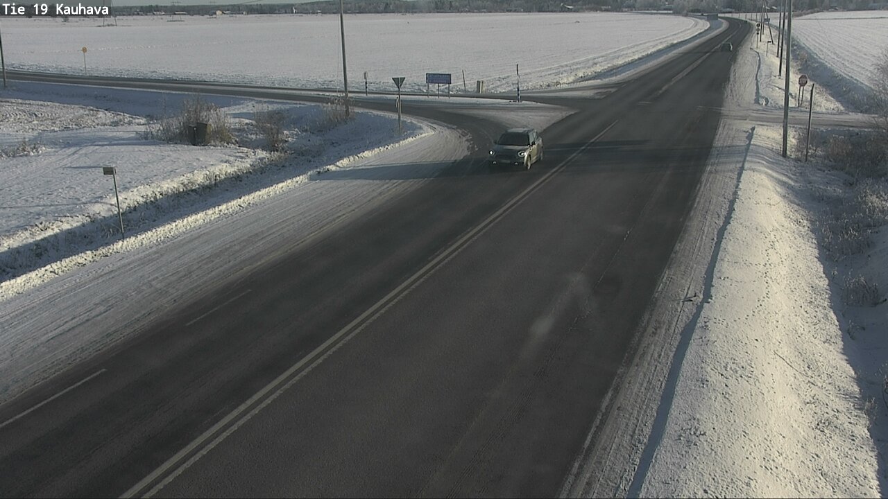 Weather Camera Image Road 19 Kauhava, Kauhava, Etelä-Pohjanmaa