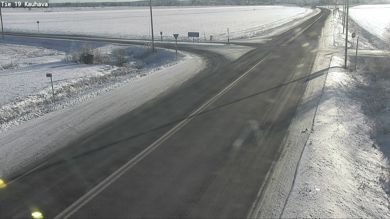 Weather Camera Image Road 19 Kauhava, Kauhava, Etelä-Pohjanmaa