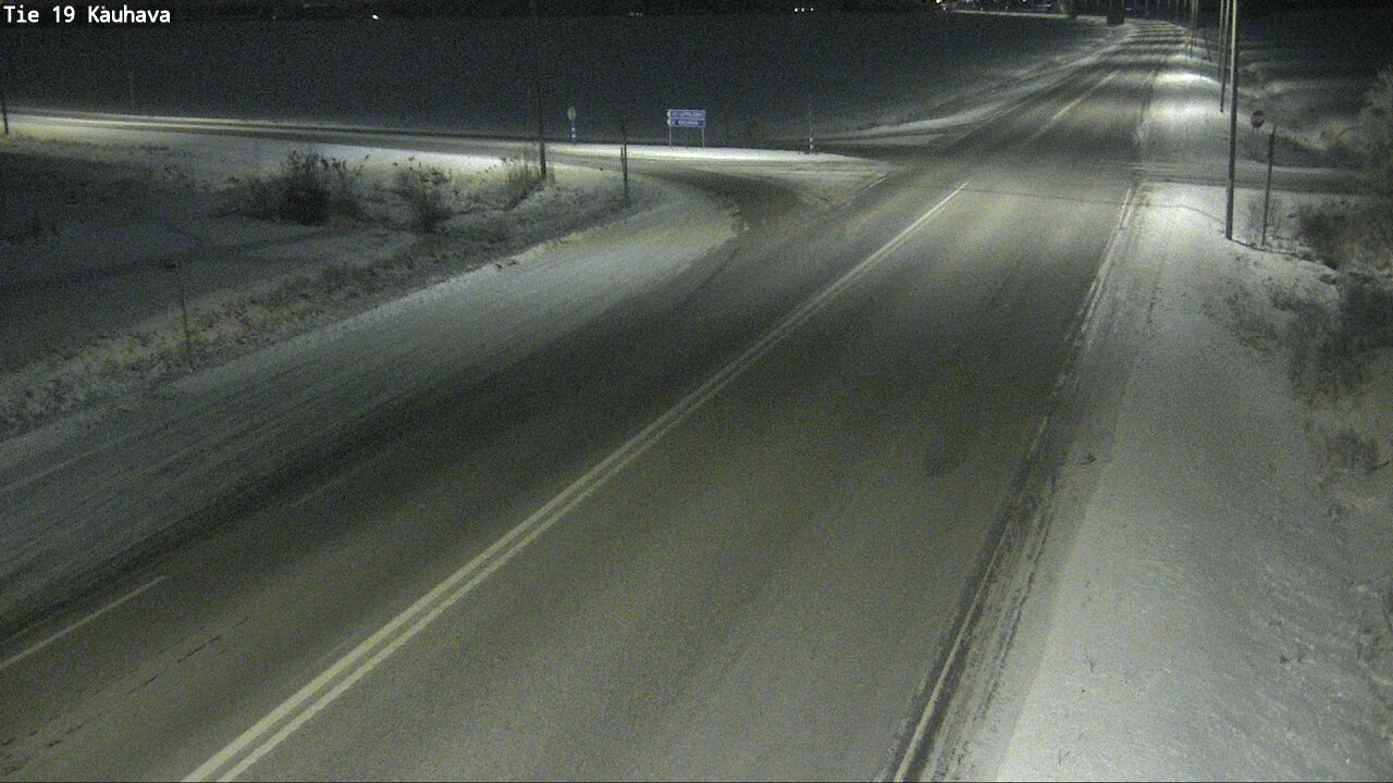 Weather Camera Image Road 19 Kauhava, Kauhava, Etelä-Pohjanmaa