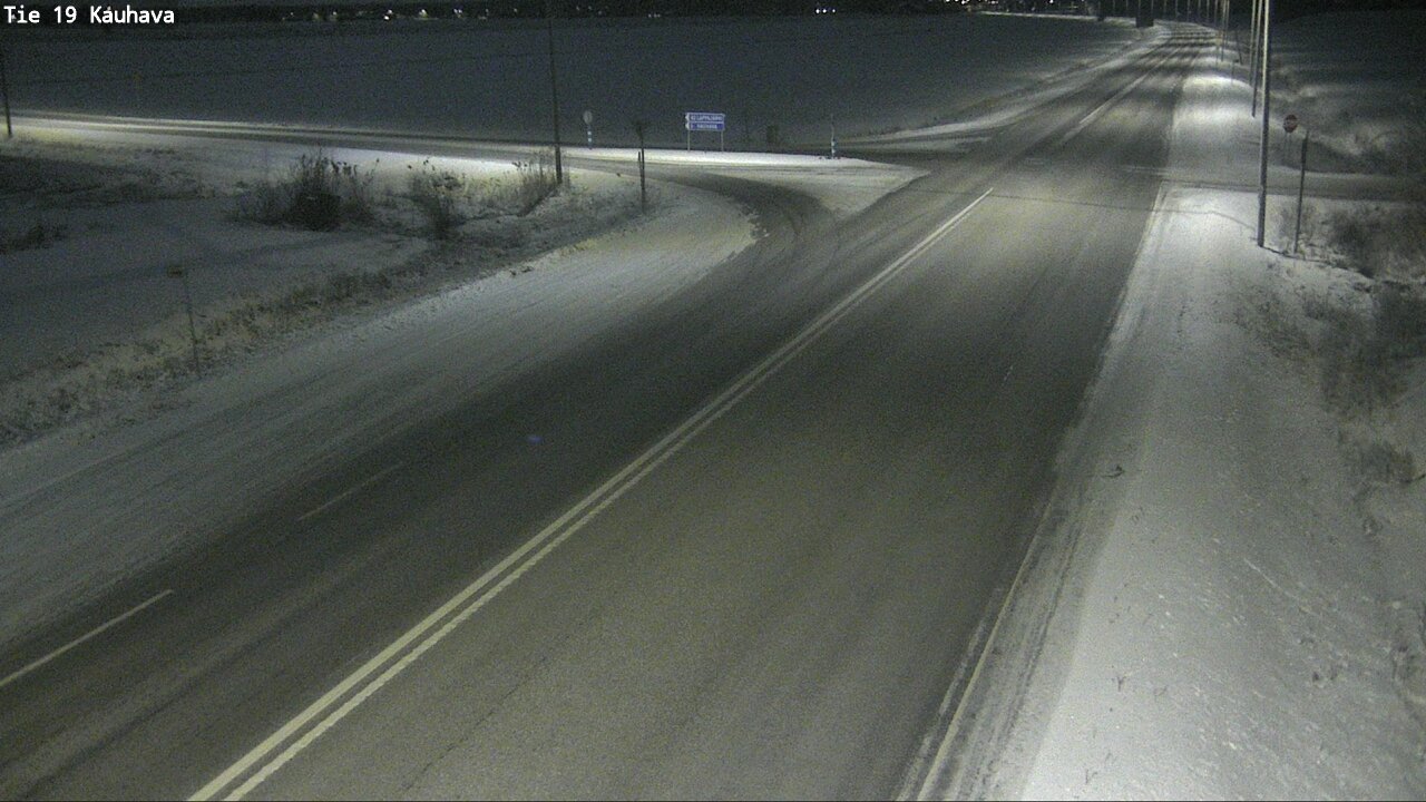 Weather Camera Image Road 19 Kauhava, Kauhava, Etelä-Pohjanmaa
