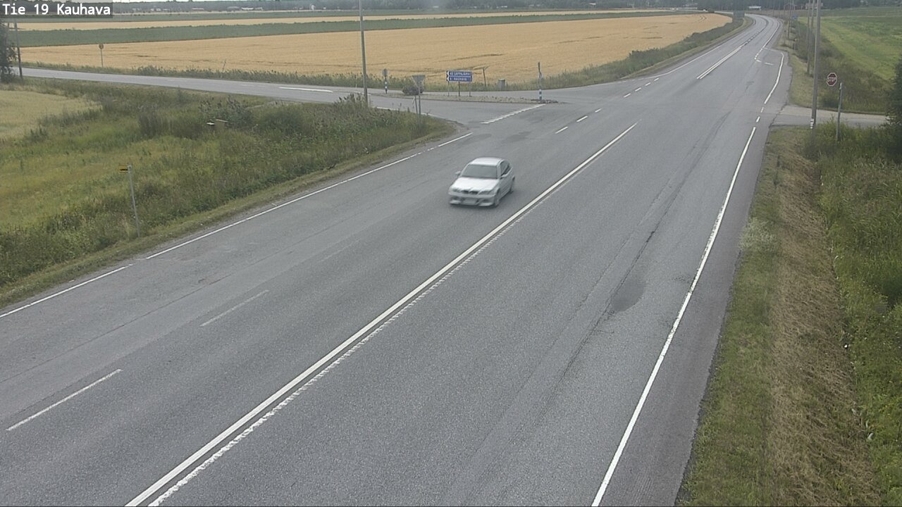 Weather Camera Image Road 19 Kauhava, Kauhava, Etelä-Pohjanmaa
