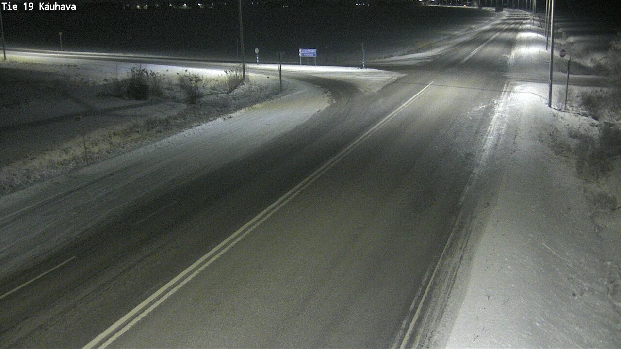 Weather Camera Image Road 19 Kauhava, Kauhava, Etelä-Pohjanmaa