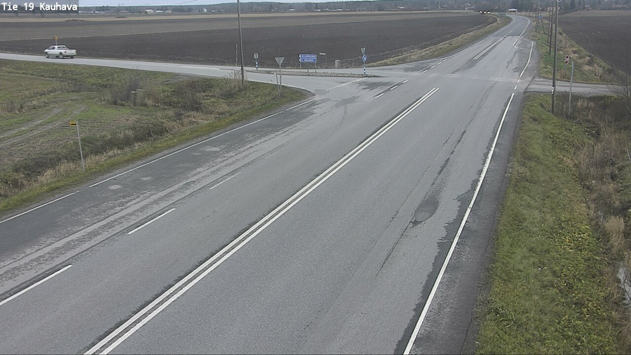 Weather Camera Image Väg 19 Kauhava, Kauhava, Etelä-Pohjanmaa