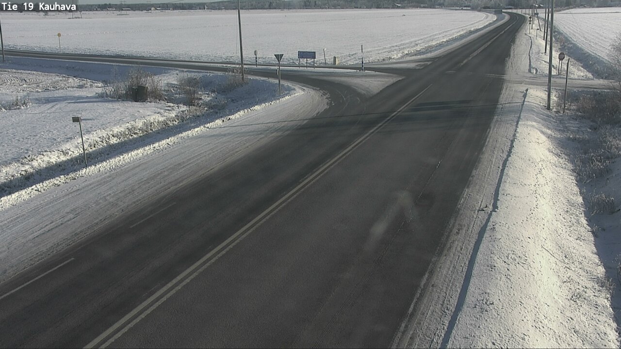 Weather Camera Image Road 19 Kauhava, Kauhava, Etelä-Pohjanmaa