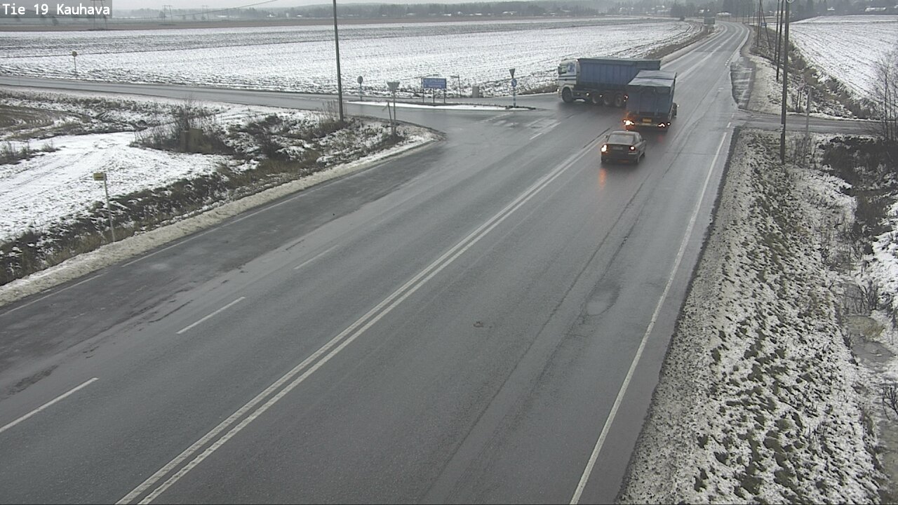 Weather Camera Image Road 19 Kauhava, Kauhava, Etelä-Pohjanmaa