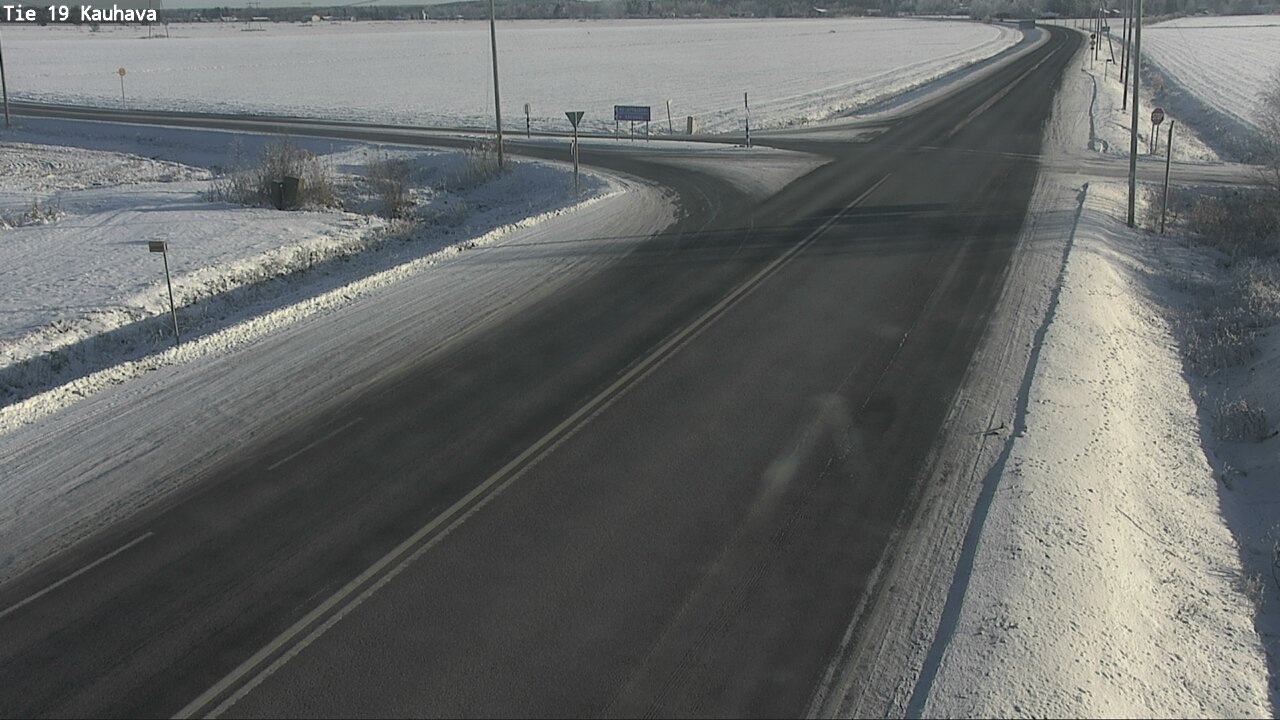 Weather Camera Image Road 19 Kauhava, Kauhava, Etelä-Pohjanmaa