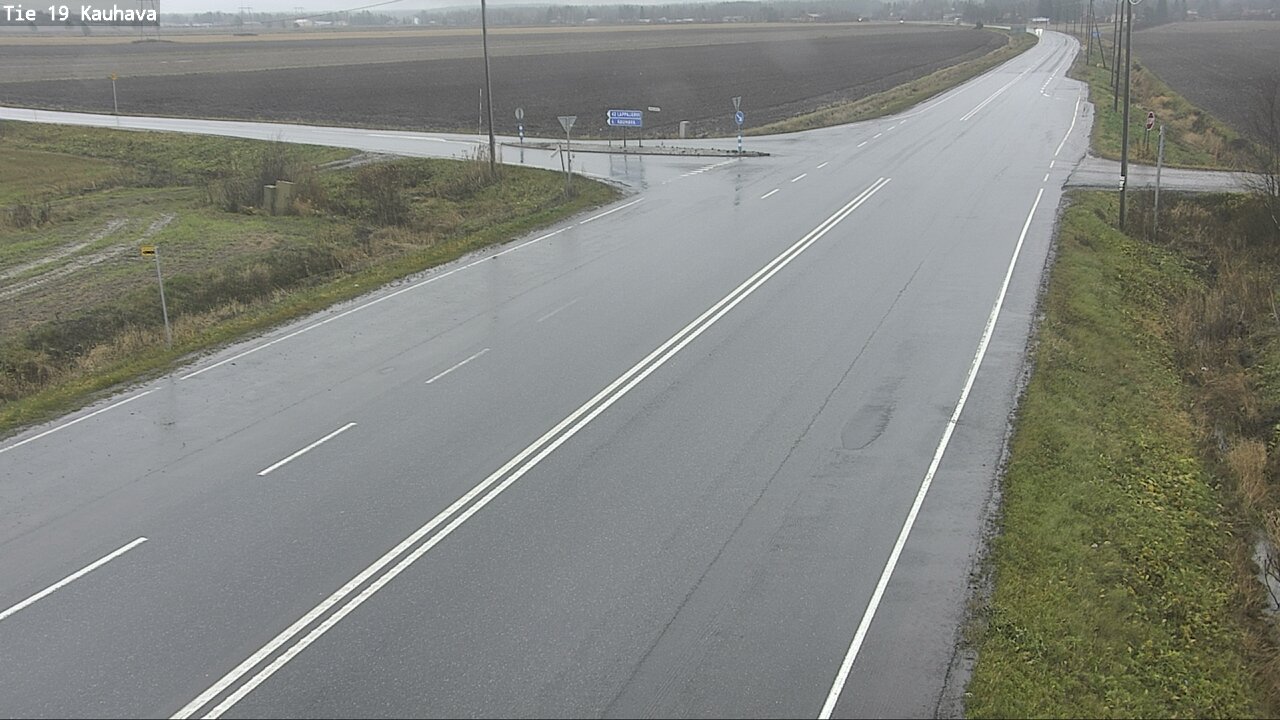 Weather Camera Image Road 19 Kauhava, Kauhava, Etelä-Pohjanmaa