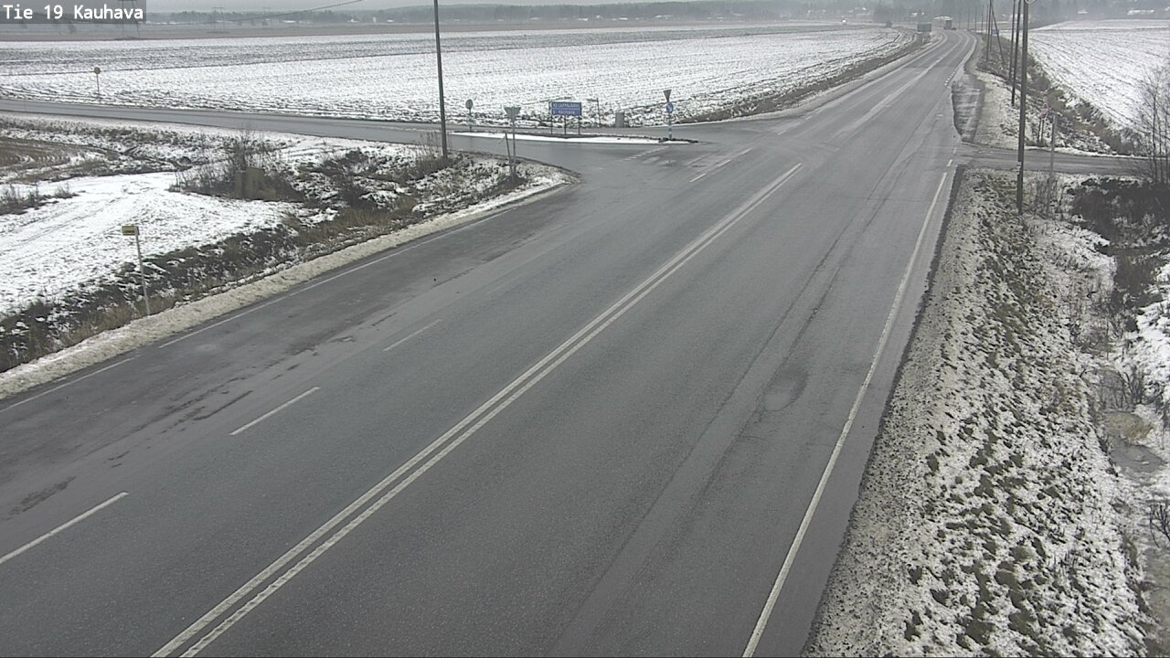 Weather Camera Image Road 19 Kauhava, Kauhava, Etelä-Pohjanmaa