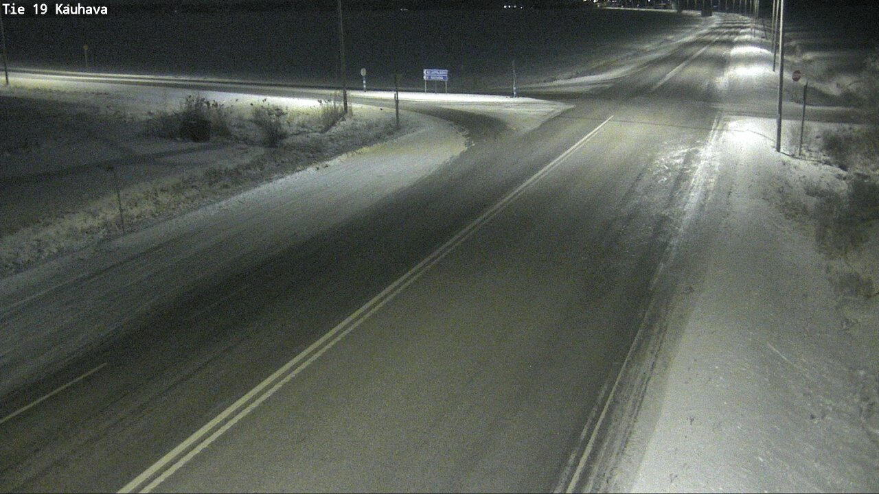 Weather Camera Image Road 19 Kauhava, Kauhava, Etelä-Pohjanmaa