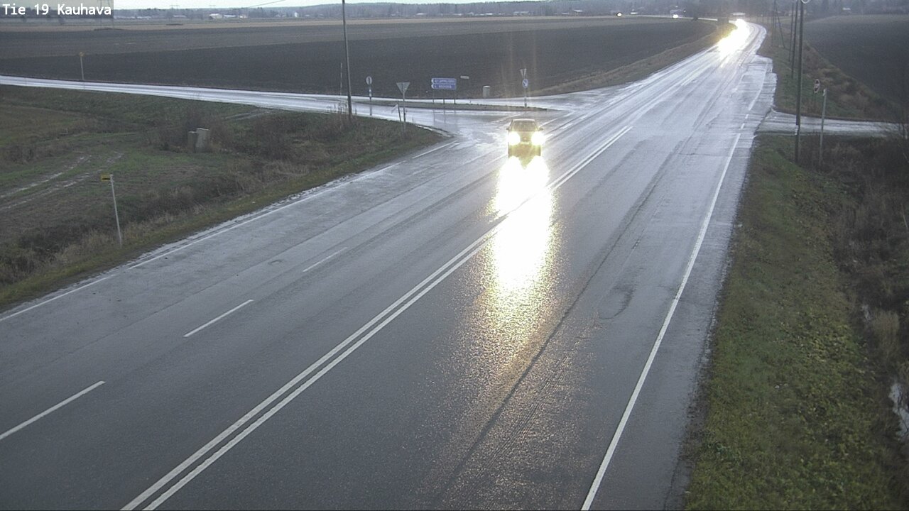 Weather Camera Image Road 19 Kauhava, Kauhava, Etelä-Pohjanmaa