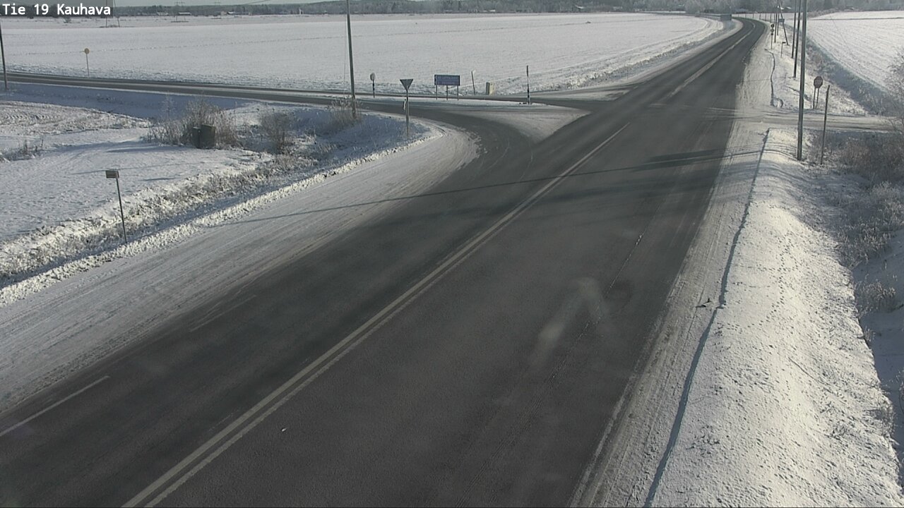 Weather Camera Image Road 19 Kauhava, Kauhava, Etelä-Pohjanmaa