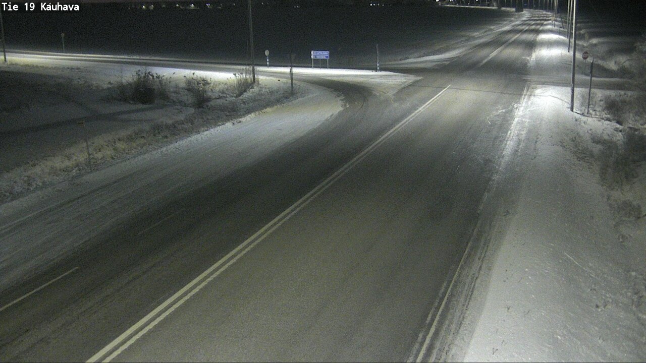 Weather Camera Image Road 19 Kauhava, Kauhava, Etelä-Pohjanmaa