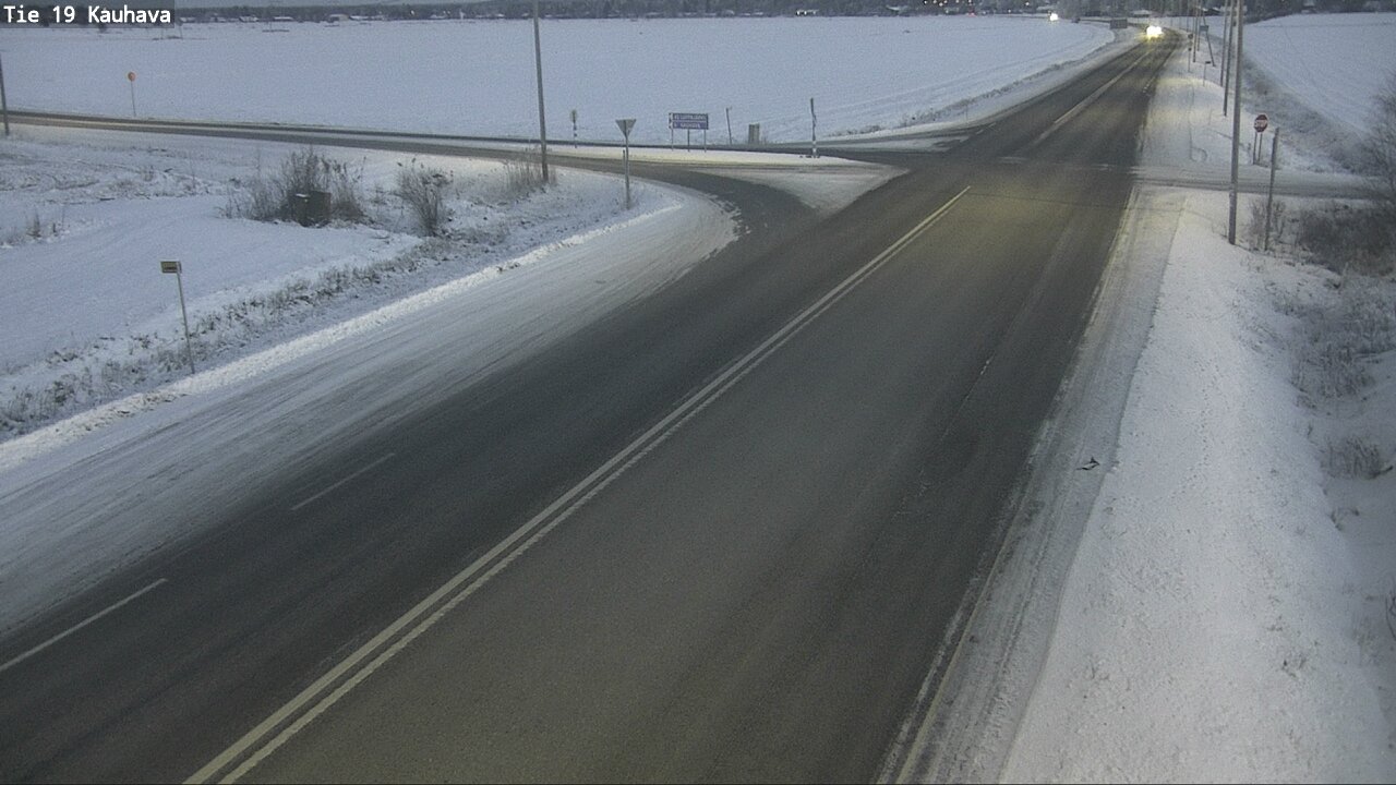 Weather Camera Image Road 19 Kauhava, Kauhava, Etelä-Pohjanmaa