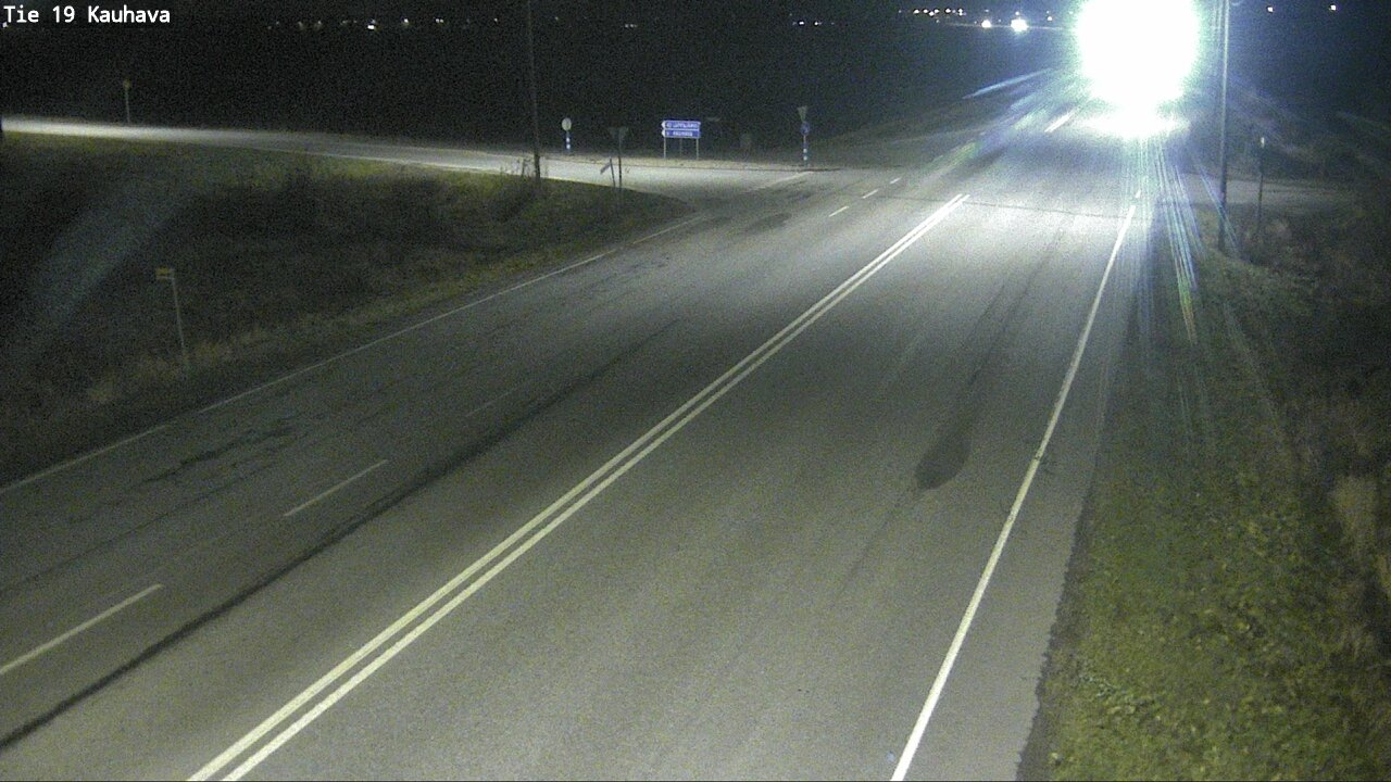 Weather Camera Image Väg 19 Kauhava, Kauhava, Etelä-Pohjanmaa