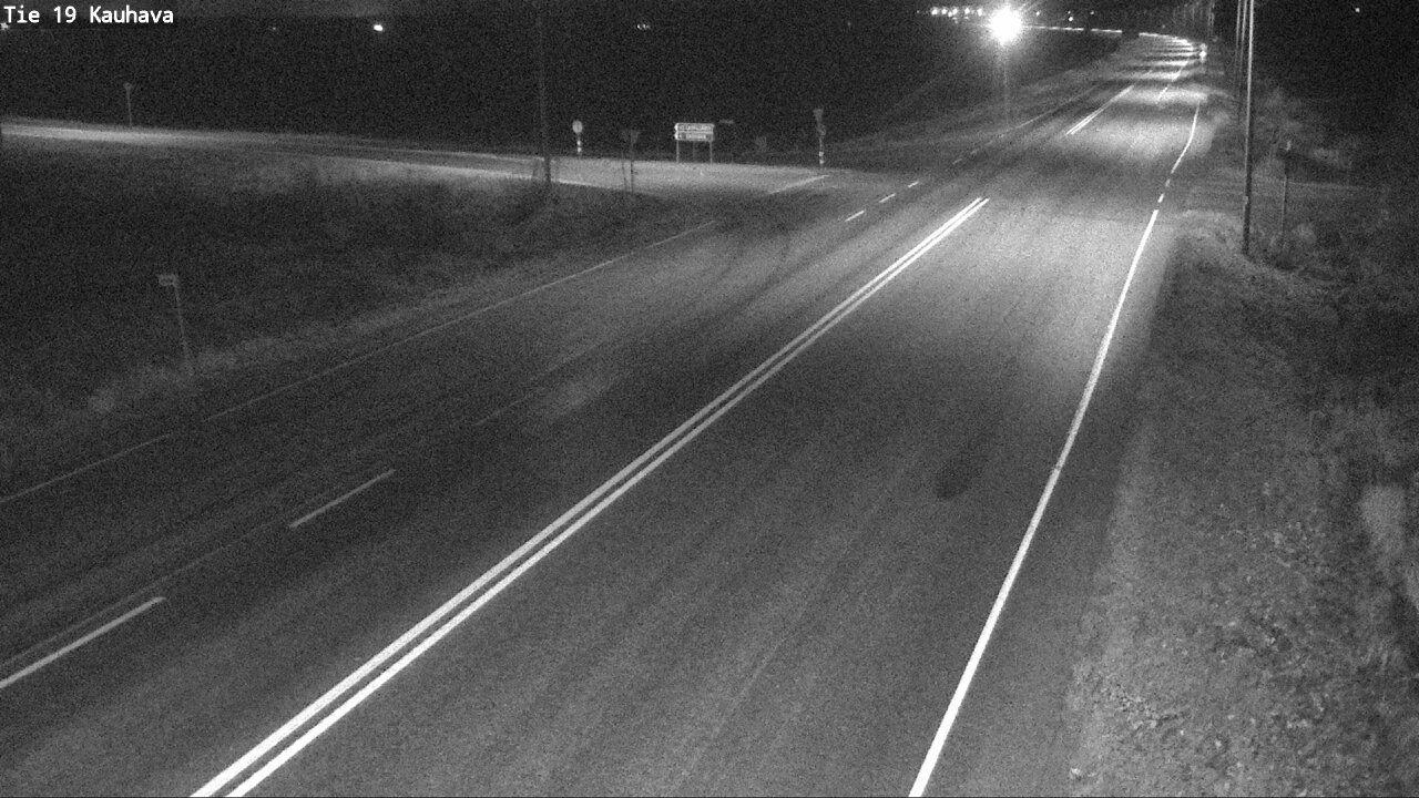 Weather Camera Image Väg 19 Kauhava, Kauhava, Etelä-Pohjanmaa