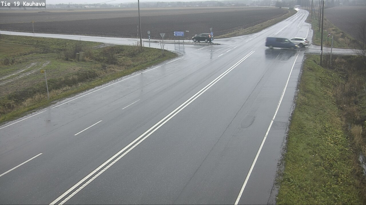 Weather Camera Image Väg 19 Kauhava, Kauhava, Etelä-Pohjanmaa