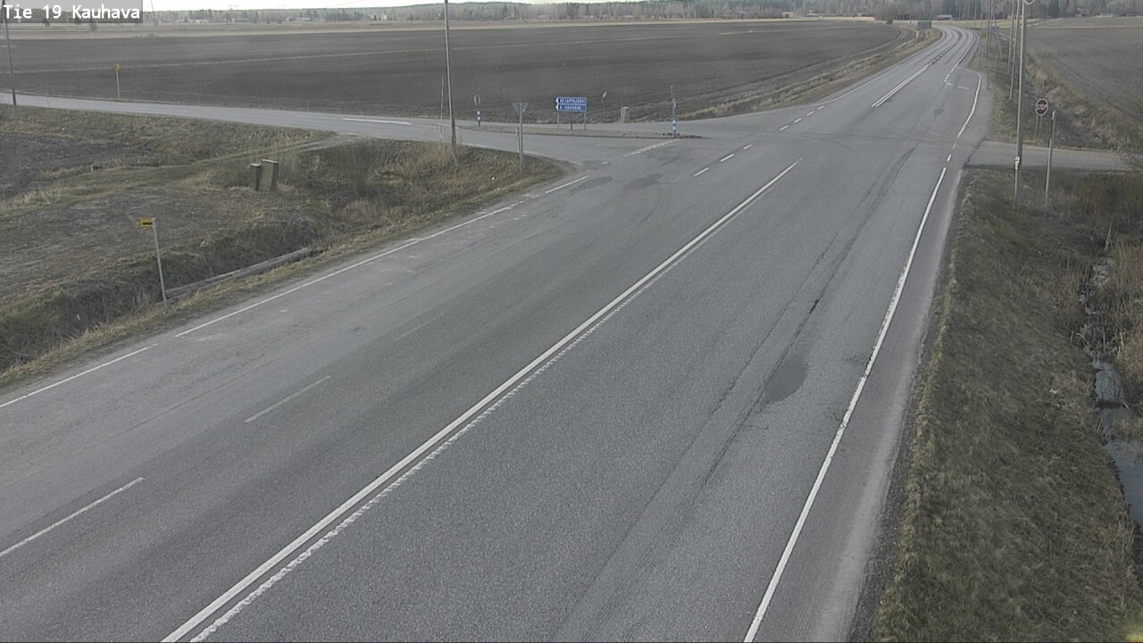 Weather Camera Image Road 19 Kauhava, Kauhava, Etelä-Pohjanmaa