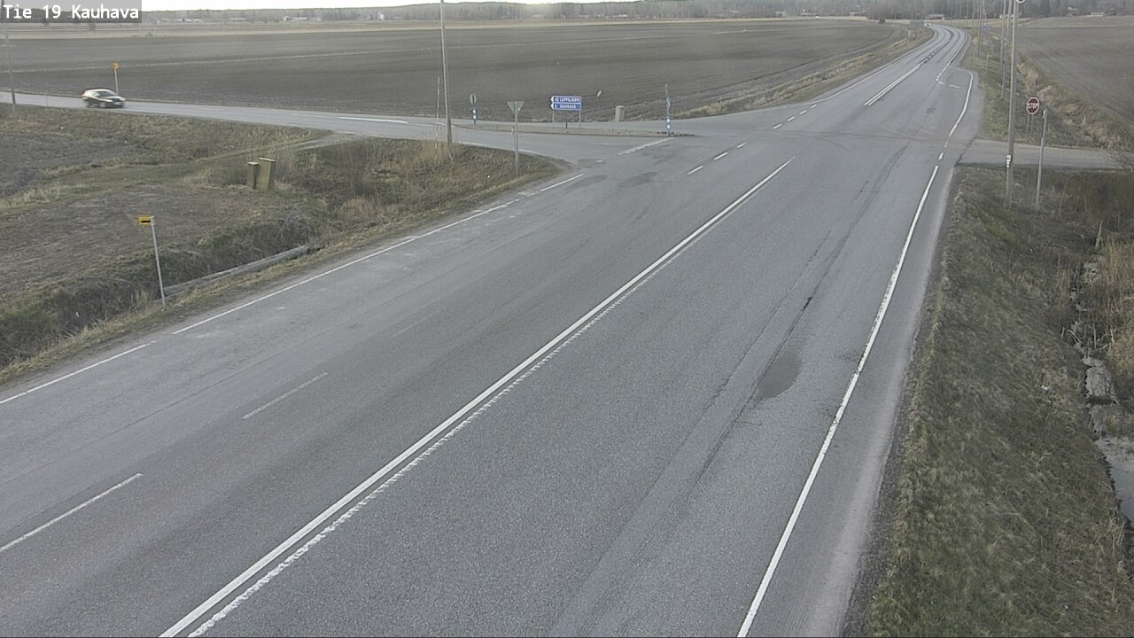 Weather Camera Image Road 19 Kauhava, Kauhava, Etelä-Pohjanmaa
