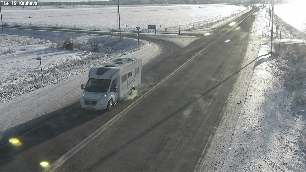 Weather Camera Image Road 19 Kauhava, Kauhava, Etelä-Pohjanmaa