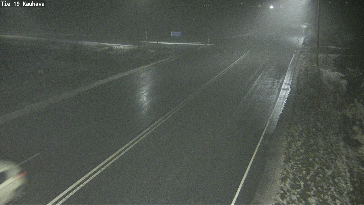 Weather Camera Image Väg 19 Kauhava, Kauhava, Etelä-Pohjanmaa