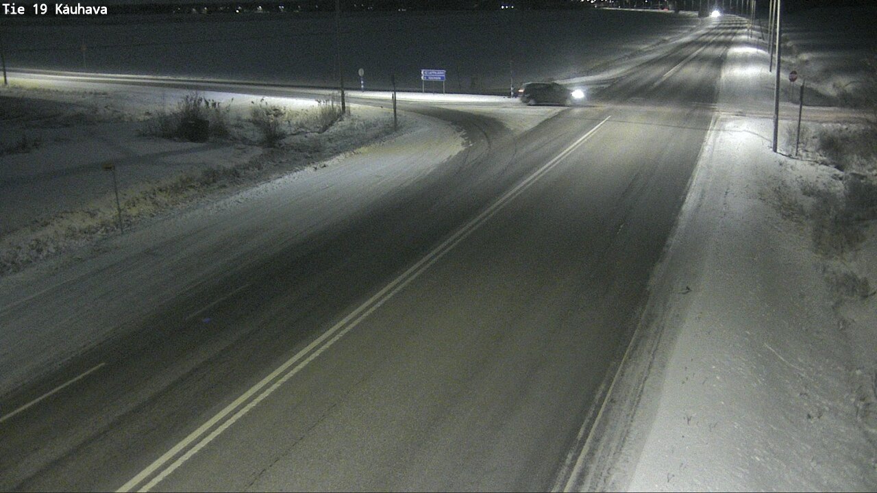 Weather Camera Image Road 19 Kauhava, Kauhava, Etelä-Pohjanmaa