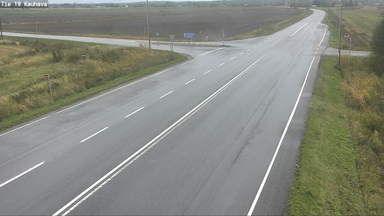 Weather Camera Image Road 19 Kauhava, Kauhava, Etelä-Pohjanmaa
