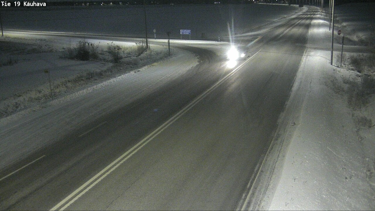Weather Camera Image Road 19 Kauhava, Kauhava, Etelä-Pohjanmaa