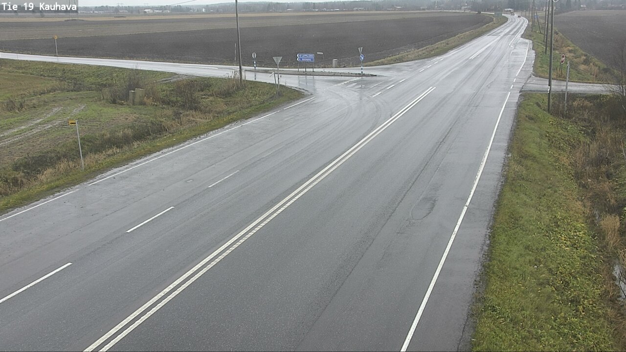 Weather Camera Image Road 19 Kauhava, Kauhava, Etelä-Pohjanmaa
