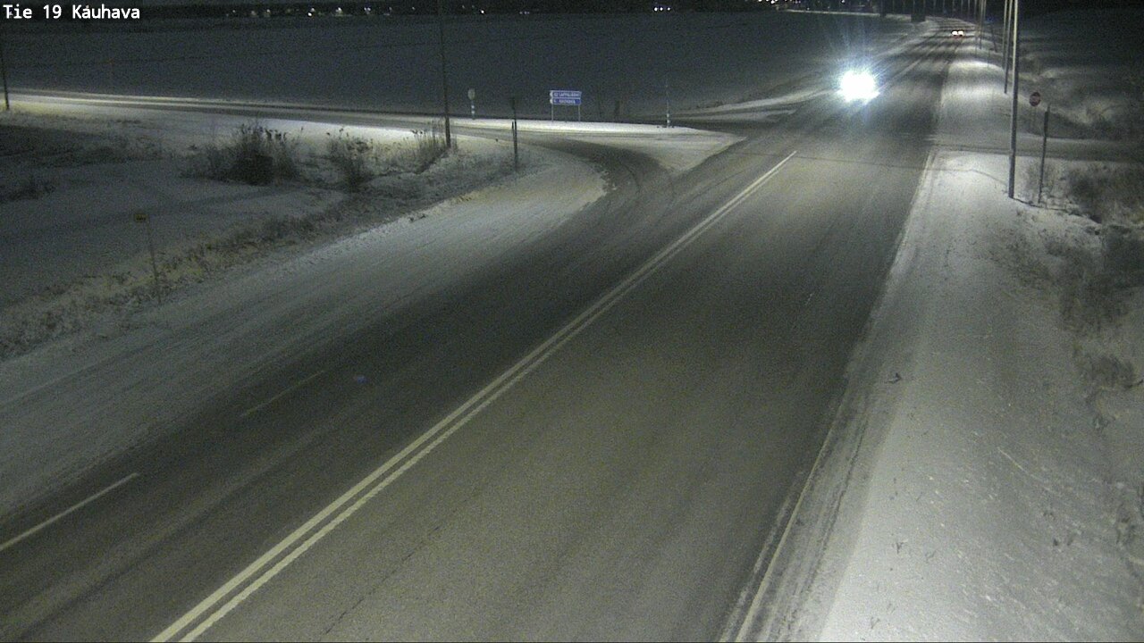 Weather Camera Image Road 19 Kauhava, Kauhava, Etelä-Pohjanmaa