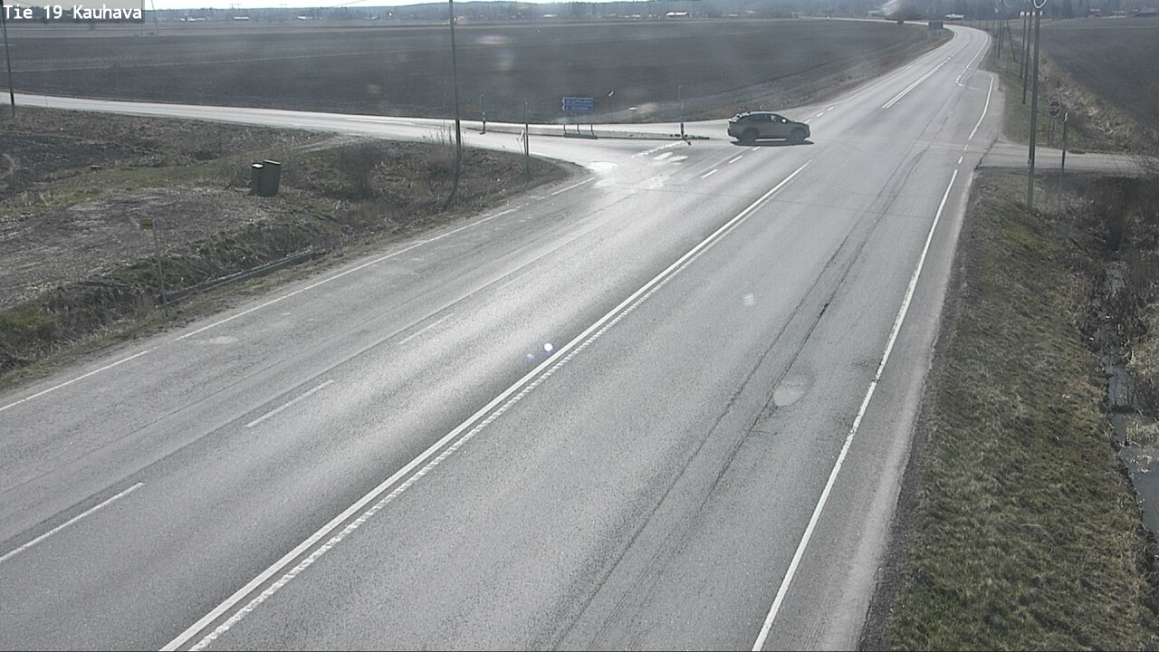 Weather Camera Image Väg 19 Kauhava, Kauhava, Etelä-Pohjanmaa