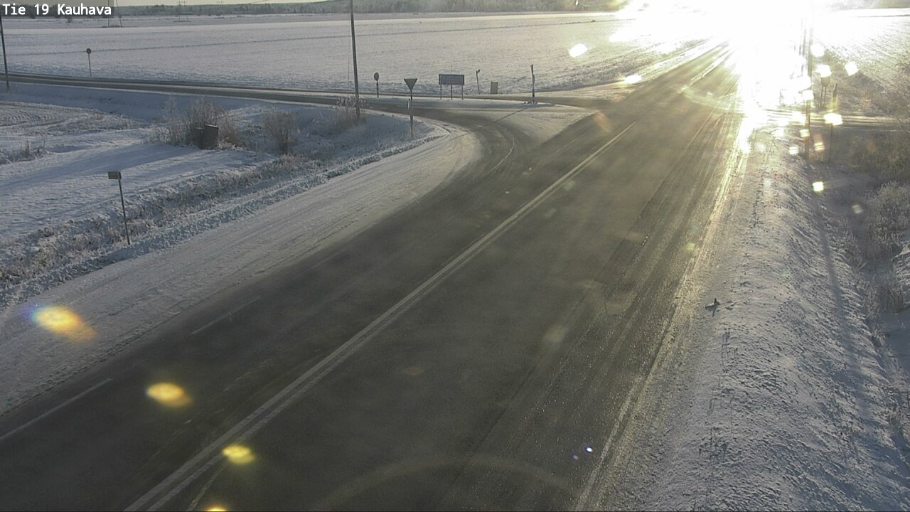 Weather Camera Image Road 19 Kauhava, Kauhava, Etelä-Pohjanmaa