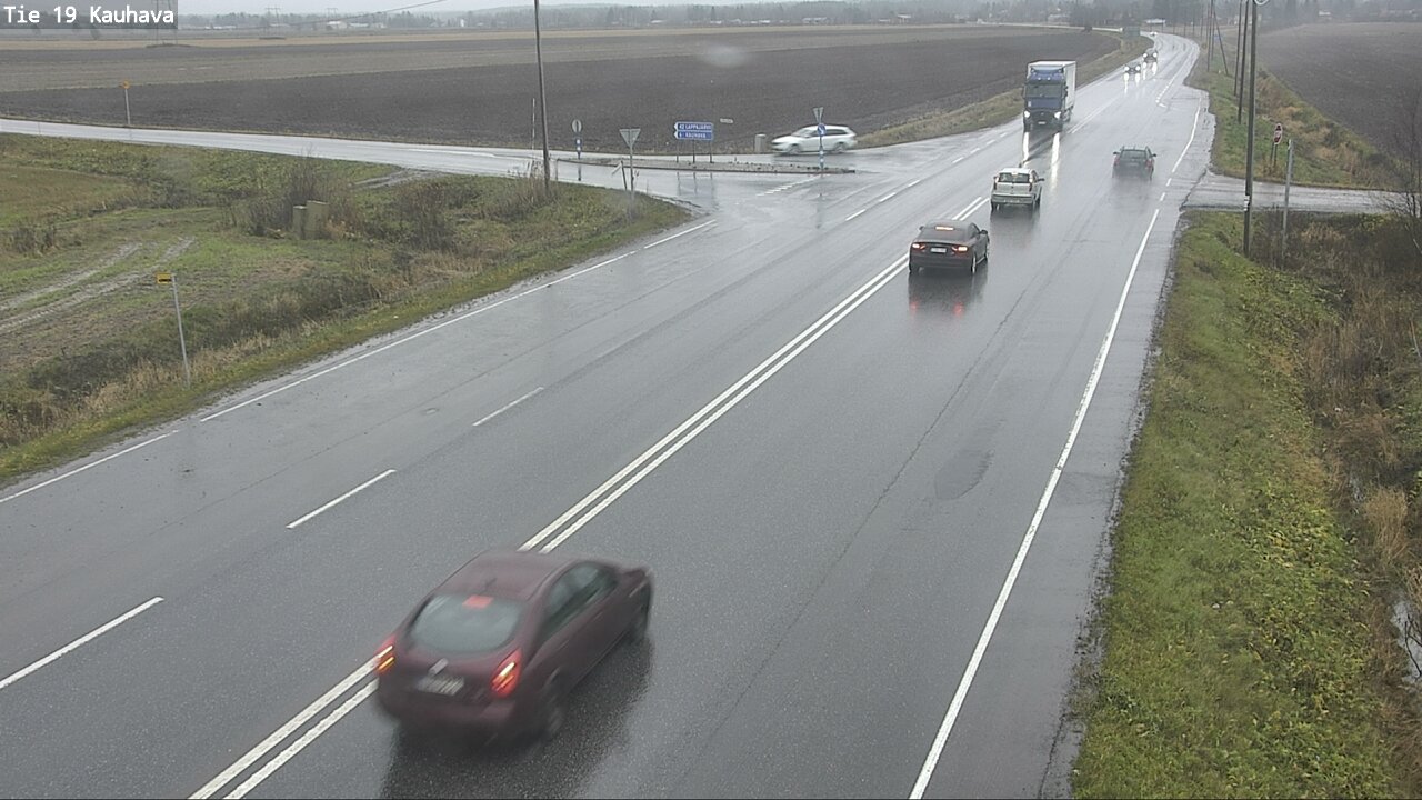 Weather Camera Image Road 19 Kauhava, Kauhava, Etelä-Pohjanmaa