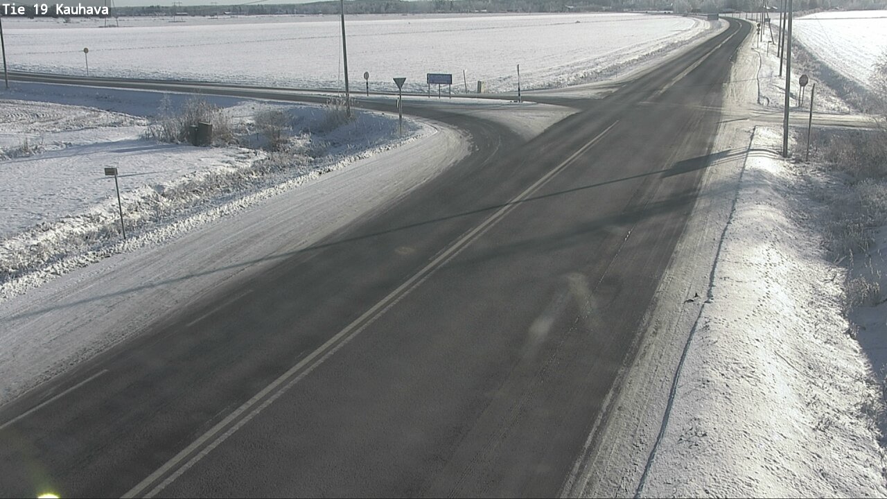Weather Camera Image Road 19 Kauhava, Kauhava, Etelä-Pohjanmaa
