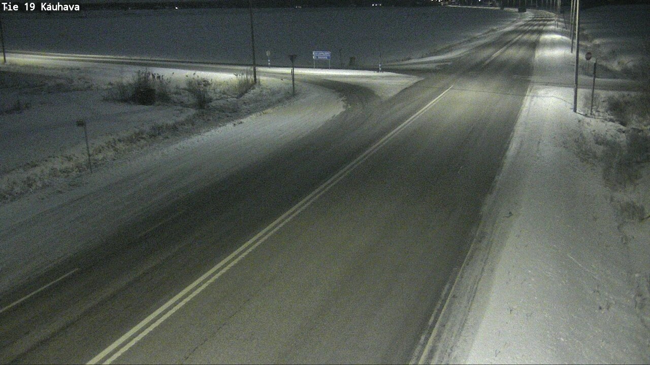 Weather Camera Image Road 19 Kauhava, Kauhava, Etelä-Pohjanmaa