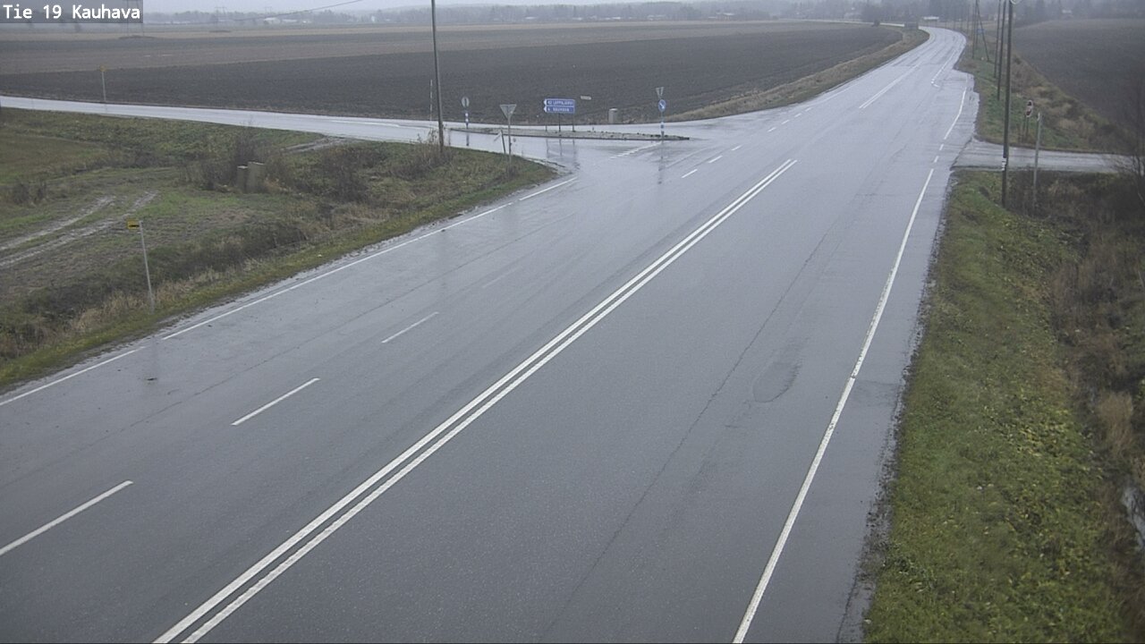 Weather Camera Image Väg 19 Kauhava, Kauhava, Etelä-Pohjanmaa