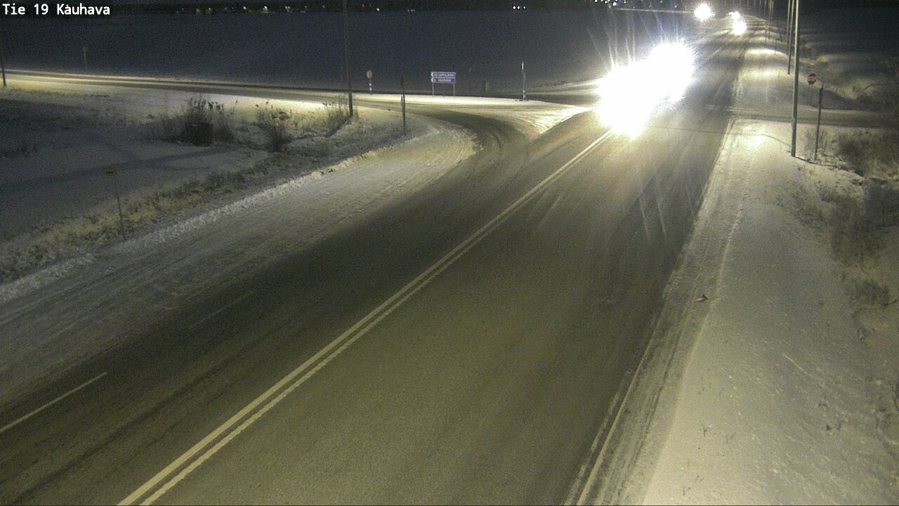 Weather Camera Image Road 19 Kauhava, Kauhava, Etelä-Pohjanmaa