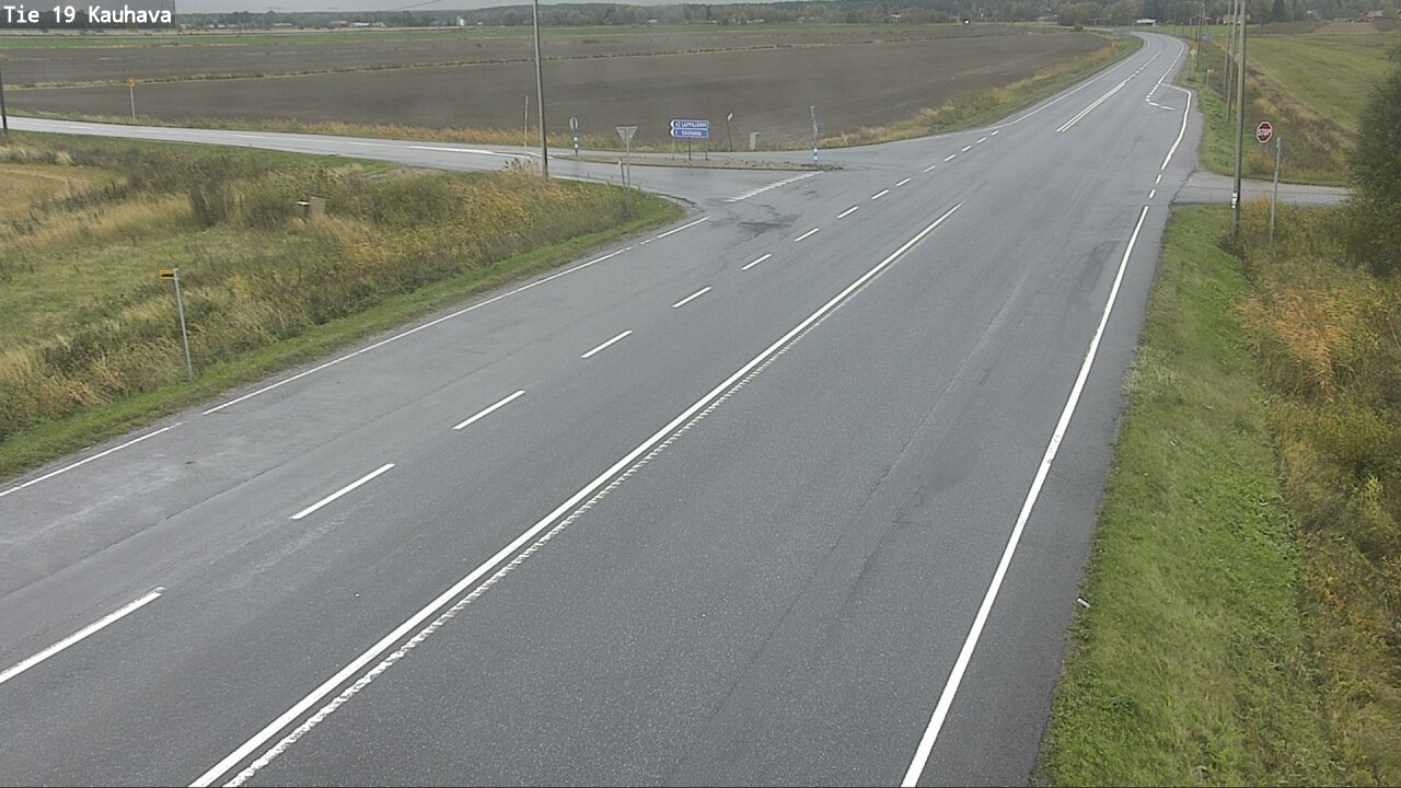 Weather Camera Image Road 19 Kauhava, Kauhava, Etelä-Pohjanmaa