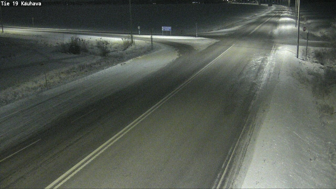 Weather Camera Image Road 19 Kauhava, Kauhava, Etelä-Pohjanmaa