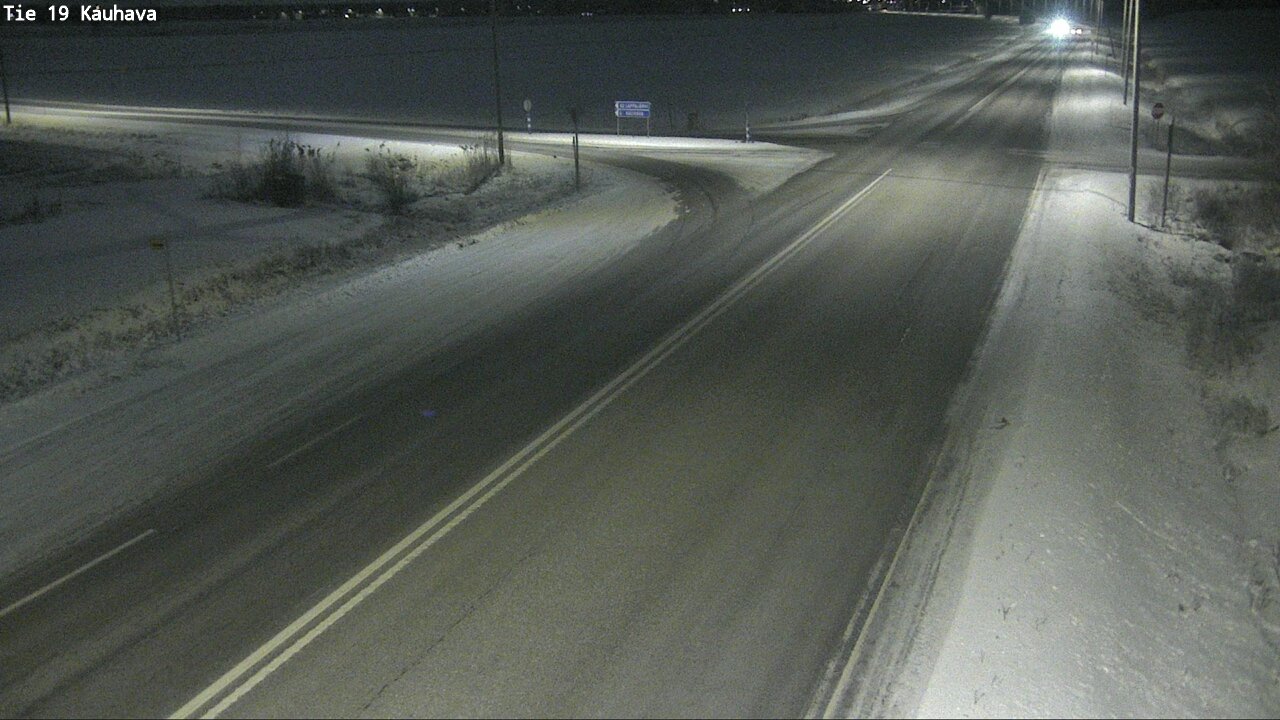 Weather Camera Image Road 19 Kauhava, Kauhava, Etelä-Pohjanmaa