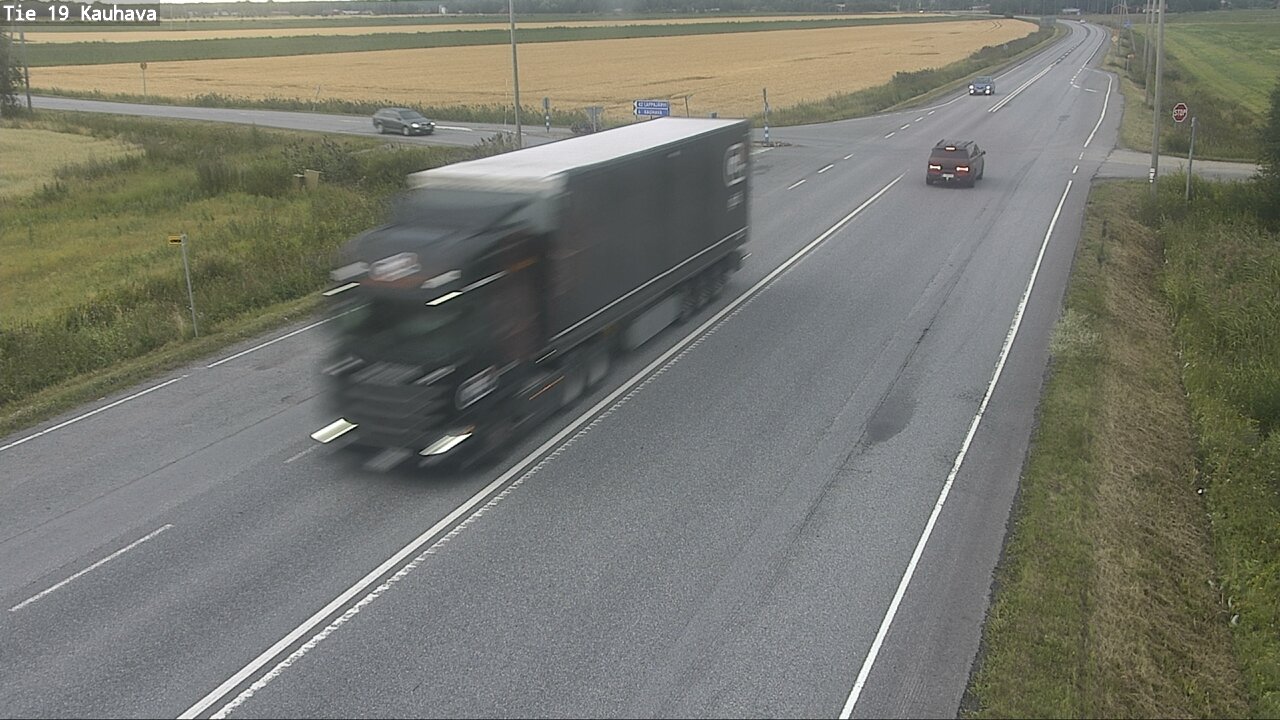 Weather Camera Image Road 19 Kauhava, Kauhava, Etelä-Pohjanmaa