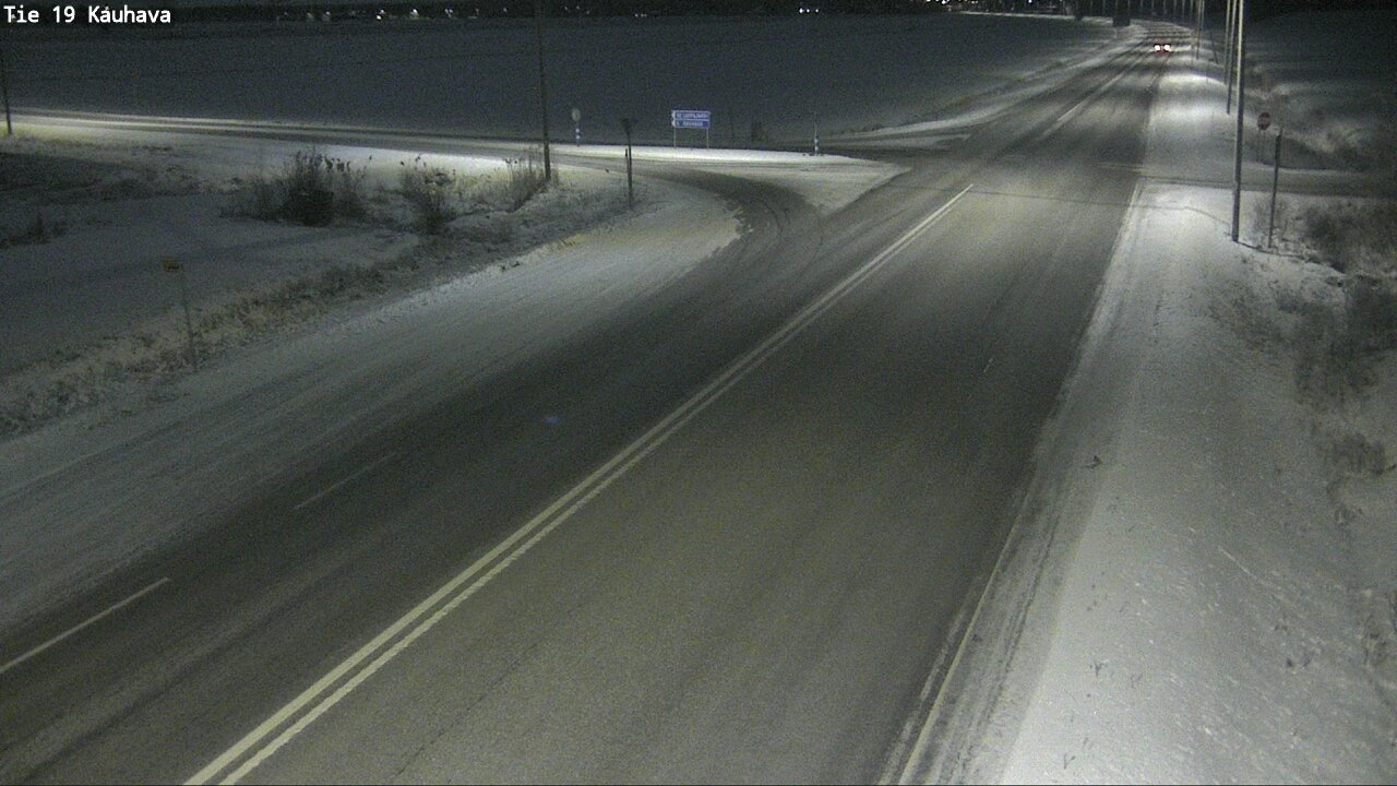 Weather Camera Image Road 19 Kauhava, Kauhava, Etelä-Pohjanmaa