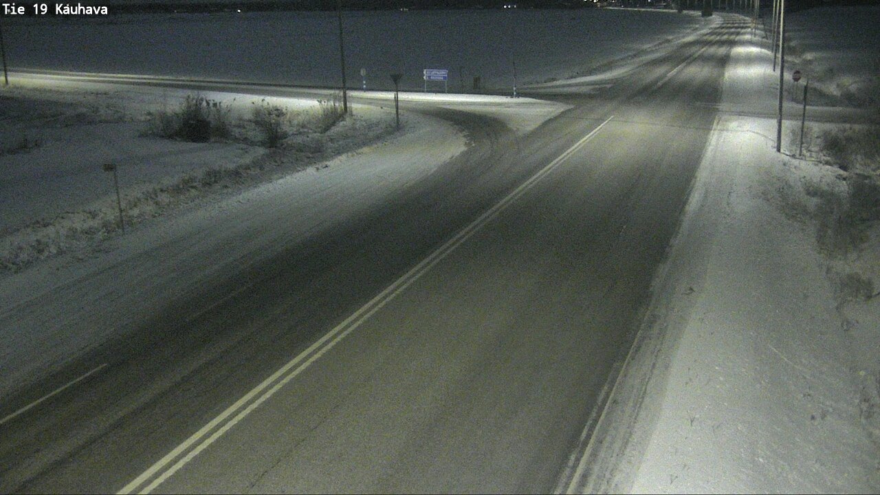 Weather Camera Image Road 19 Kauhava, Kauhava, Etelä-Pohjanmaa