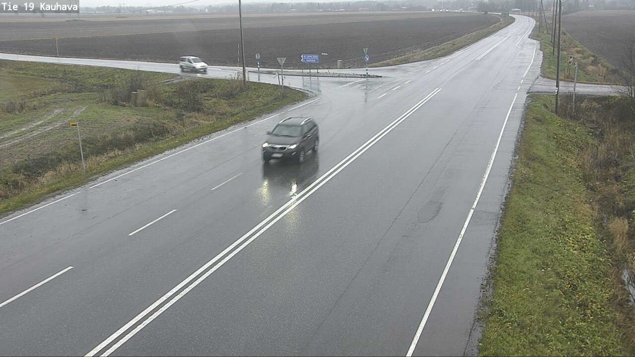 Weather Camera Image Väg 19 Kauhava, Kauhava, Etelä-Pohjanmaa
