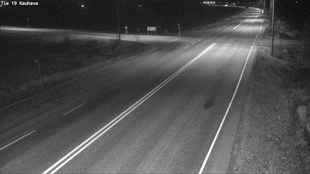 Weather Camera Image Väg 19 Kauhava, Kauhava, Etelä-Pohjanmaa