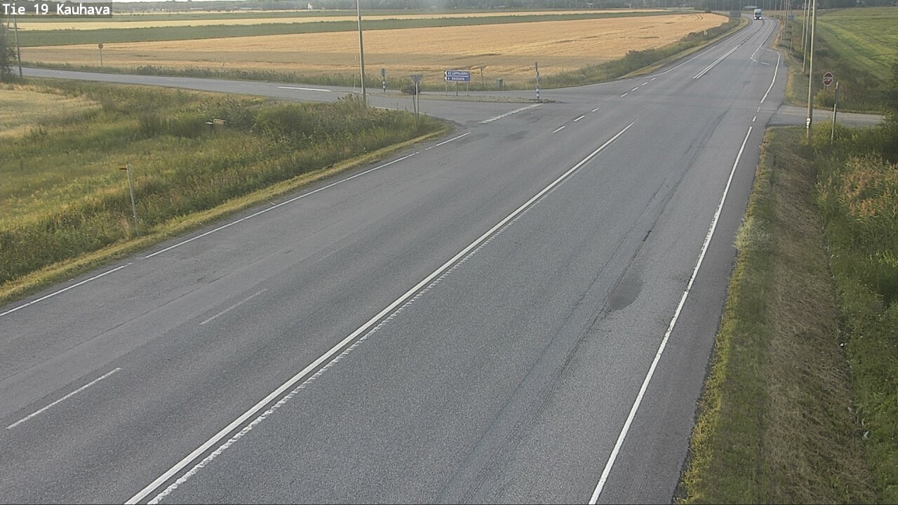 Weather Camera Image Road 19 Kauhava, Kauhava, Etelä-Pohjanmaa