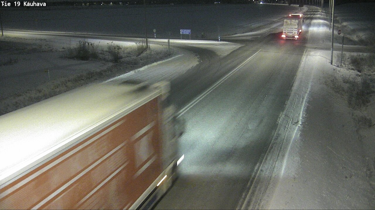 Weather Camera Image Road 19 Kauhava, Kauhava, Etelä-Pohjanmaa