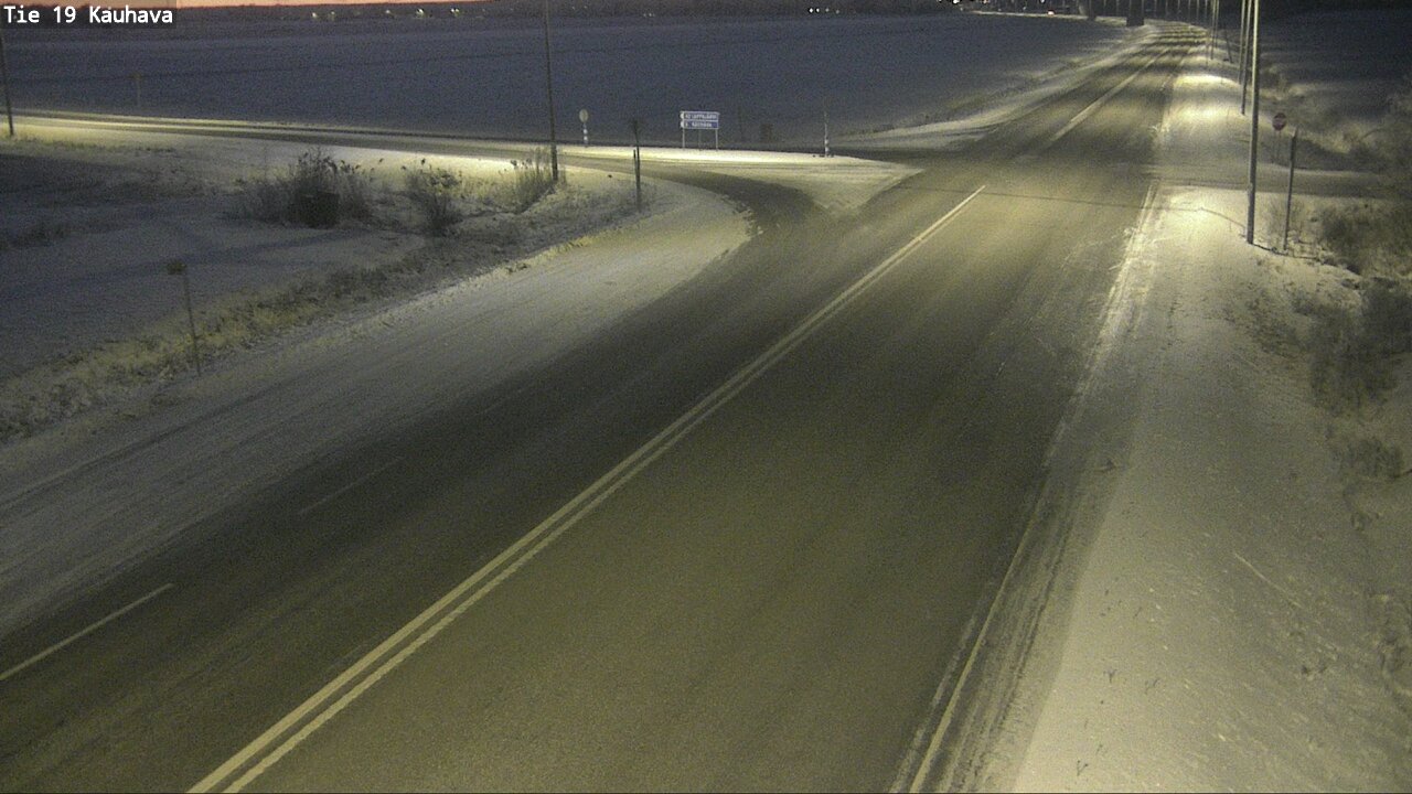 Weather Camera Image Road 19 Kauhava, Kauhava, Etelä-Pohjanmaa