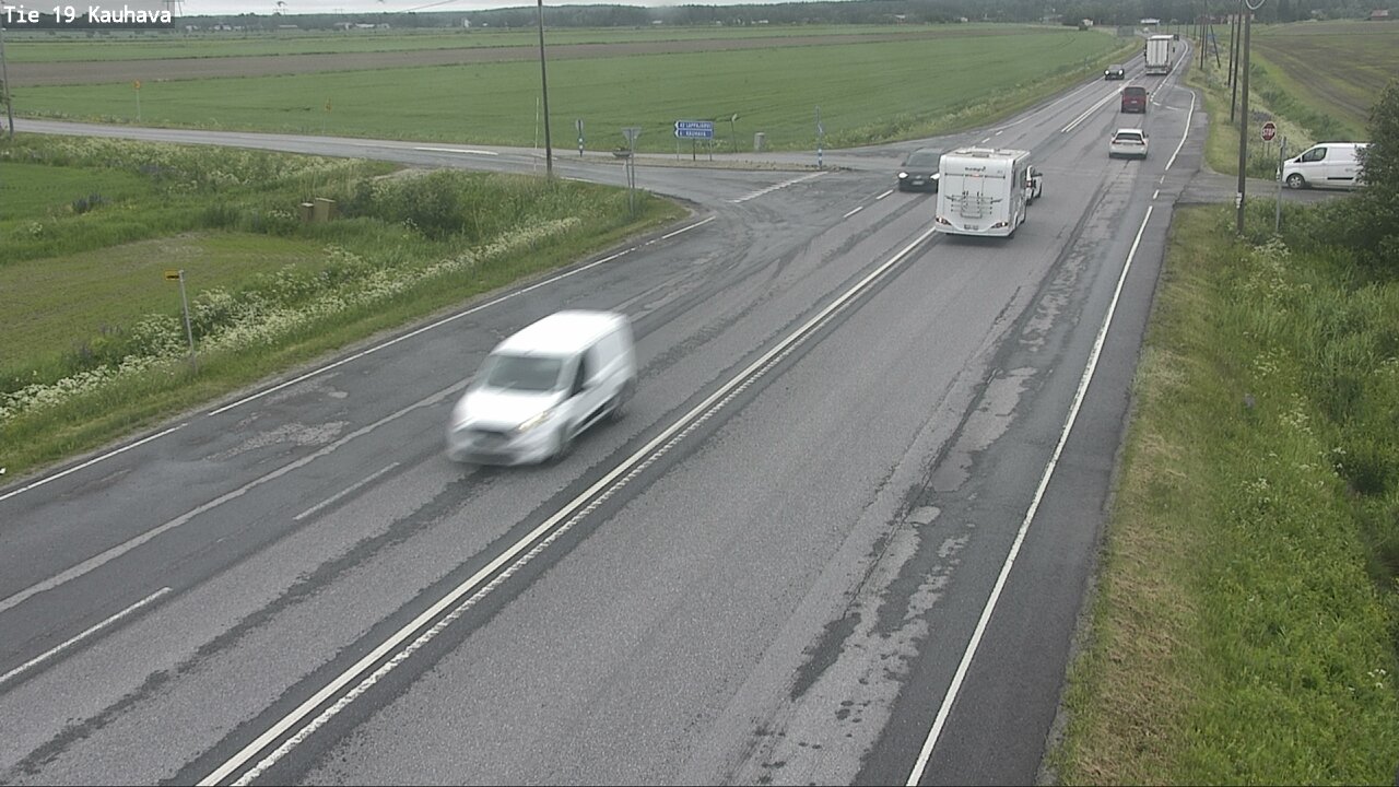 Weather Camera Image Road 19 Kauhava, Kauhava, Etelä-Pohjanmaa